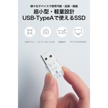 USB 10Gbps ポータブルSSD 1TB プリンストン