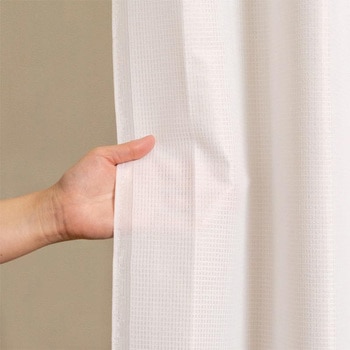 昼夜見えにくい・防炎・遮熱・保温・UVカットレースカーテン ラージュレース ユニベール