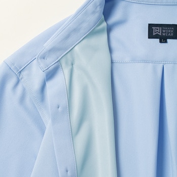 長袖ボタンダウンニットシャツ TW-A257 TAKAYAWORKWEAR