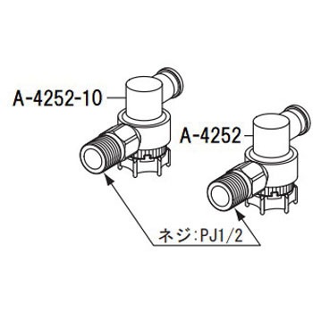 A-4252-10 �t�~�ٕt���ʒ��ߐ� INAX(LIXIL) 70385826
