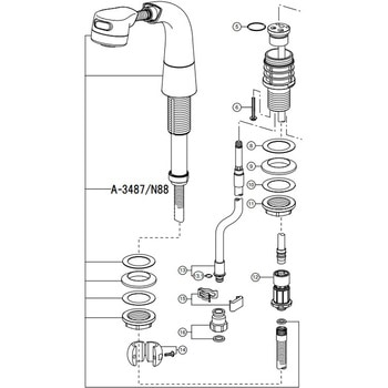 A-3487/N88 �f������ INAX(LIXIL) 70388231