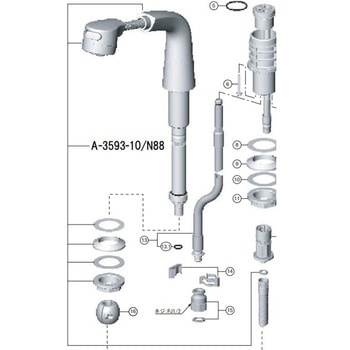 A-3593-10/N88 �f������ INAX(LIXIL) 70388721