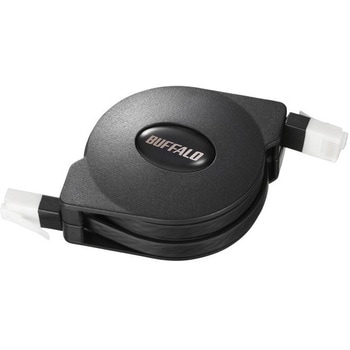 ツメの折れないCat6 LANケーブル 巻取式 BUFFALO(バッファロー)