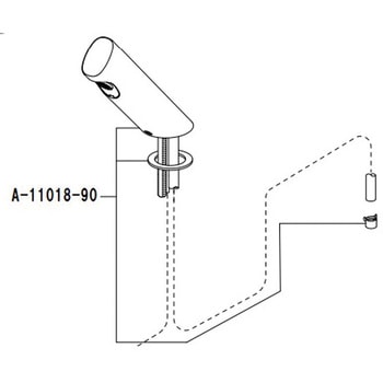 A-11018-90 �f����ASSY INAX(LIXIL) 70389825
