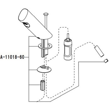 A-11018-60 �f����ASSY INAX(LIXIL) 70389850