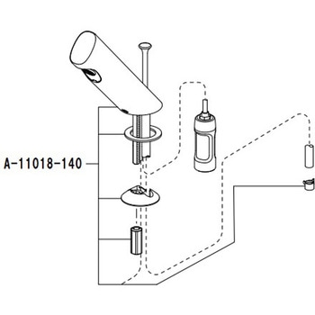 A-11018-140 �f����ASSY INAX(LIXIL) 70389895