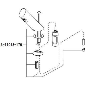 A-11018-170 �f����ASSY INAX(LIXIL) 70390017