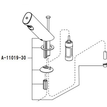 A-11019-30 �f����ASSY INAX(LIXIL) 70390078