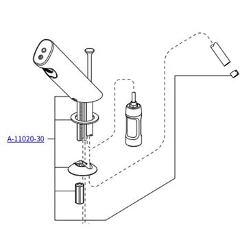 A-11020-30 �f����ASSY INAX(LIXIL) 70390175