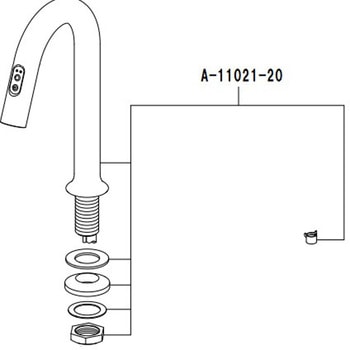 A-11021-20 �f����ASSY INAX(LIXIL) 70390209