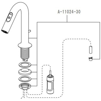 A-11024-30 �f����ASSY INAX(LIXIL) 70390261