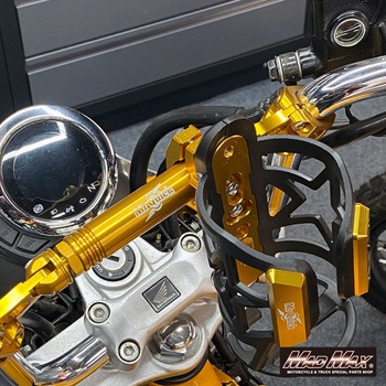 Mr Quick製 オートバイ 22.2mmハンドル用 ハンドルブレース スタビライザー MAD MAX(マッドマックス)