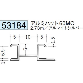53184 �A���~�n�b�g�^�W���C�i�[ �n�� �A���}�C�g�V���o�[�F  1�{ 70393551