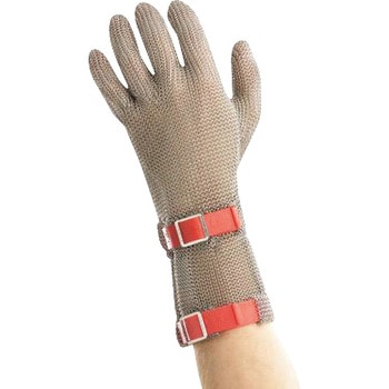 突刺し防止・耐切創クサリ手袋 コンフォート(片手) ロングタイプ EUROFLEX