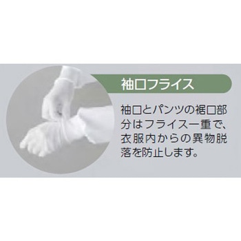 TriApex クリーンウェア 快適・吸汗速乾ツナギ服 東洋リントフリー
