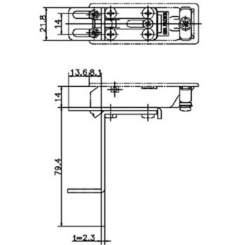 裏掛け止金 ジョー・プリンス竹下