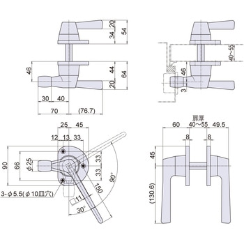 エアータイトグレモンハンドル(ローラー付) - ジョー・プリンス竹下