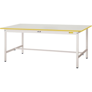 軽量作業台/耐荷重150kg_色彩テーブル_固定式H740_ワークテーブル150シリーズ 山金工業