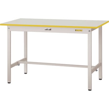 軽量作業台/耐荷重150kg_色彩テーブル_固定式H740_ワークテーブル150シリーズ 山金工業