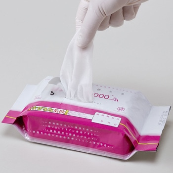 環境除菌用ウエットクロスそのまま使えるジアワイプ1000 ハクゾウメディカル