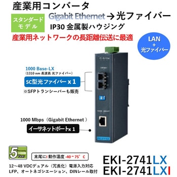 【コンバータ】イーサネット→光ファイバ (マルチモード/シングルモード/SFP) Advantech(アドバンテック)