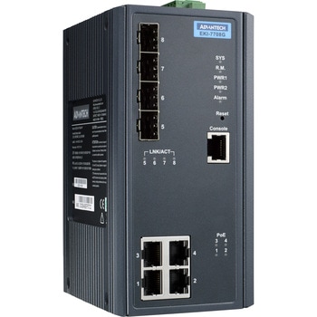 ギガビット 管理型・産業用PoEイーサネットスイッチ Advantech(アドバンテック)