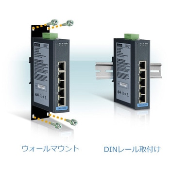 非管理型・産業用 イーサネットスイッチ(10/100mbps対応)【EKI-2000 シリーズ】 Advantech(アドバンテック)
