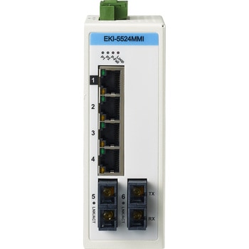 非管理型・産業用イーサネットスイッチ 広範囲温度対応：EKI-5500シリーズ Advantech(アドバンテック)