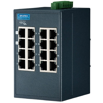 エントリーレベル・管理型・イーサネットスイッチ：EKI-5500シリーズ Advantech(アドバンテック)
