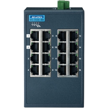 エントリーレベル・管理型・イーサネットスイッチ：EKI-5500シリーズ Advantech(アドバンテック)