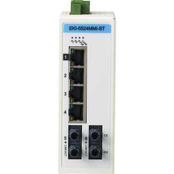 非管理型・産業用イーサネットスイッチ 広範囲温度対応：EKI-5500シリーズ Advantech(アドバンテック)