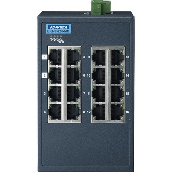 エントリーレベル・管理型・イーサネットスイッチ：EKI-5500シリーズ Advantech(アドバンテック)