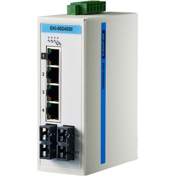非管理型・産業用イーサネットスイッチ 広範囲温度対応：EKI-5500シリーズ Advantech(アドバンテック)