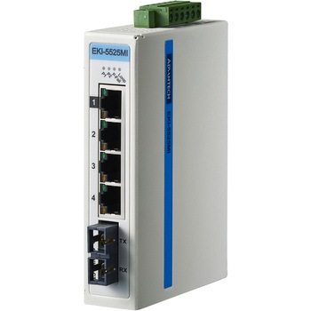 非管理型・産業用イーサネットスイッチ 広範囲温度対応：EKI-5500シリーズ Advantech(アドバンテック)
