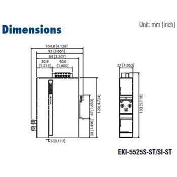 非管理型・産業用イーサネットスイッチ 広範囲温度対応：EKI-5500シリーズ Advantech(アドバンテック)