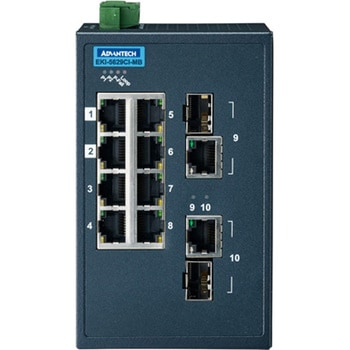 EKI-5629CI-MB-AE エントリーレベル・管理型・イーサネットスイッチ：EKI-5600シリーズ(EtherNet/IP・Modbus/TCP・PROFINET ) Advantech(アドバンテック) 70433774