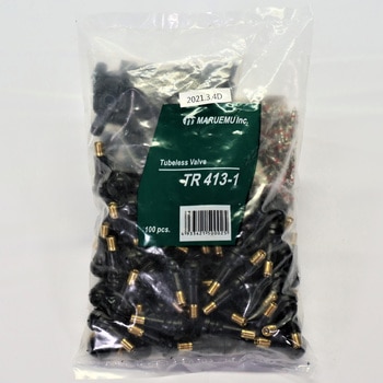 チューブレスバルブ 分解品 (耐熱コア/シーリングパッキン付) マルエム(自動車用品)