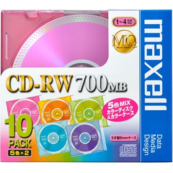 CDRW80MIX.1P10S f[^pCD-RW MQV[Y (1-4{) }NZ 70436415