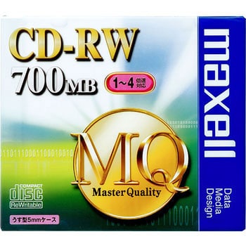 データ用CD-RW MQシリーズ (1-4倍速) マクセル