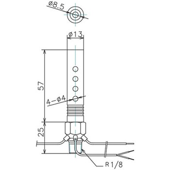 エアー式熱風ヒーター エスコ