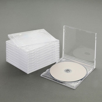 CD/DVD用プラスチックケース エスコ