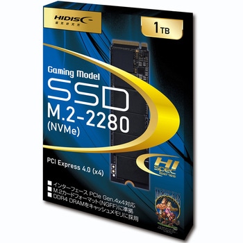 内蔵SSD PCIe 4.0 NVMe M.2 2280 SSD HIDISC