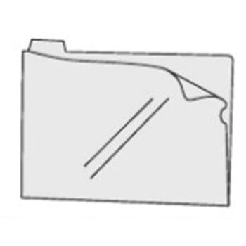 A4よこ型カルテホルダー(高透明) エスコ