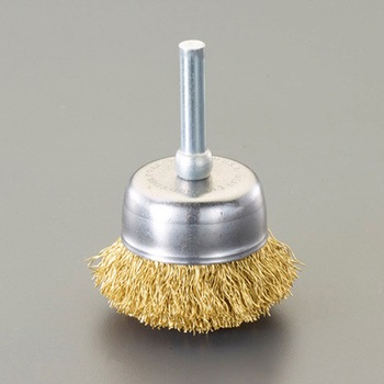 カップ型軸付ワイヤーブラシ エスコ