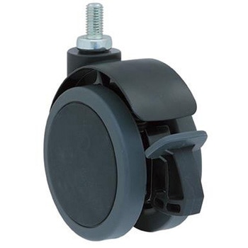 ねじ式キャスター(振動吸収) エスコ