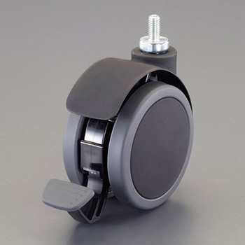 ねじ式キャスター(振動吸収) エスコ