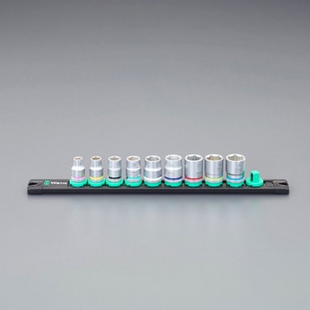 ソケットセット(ツイストロック付ホルダー) - エスコ