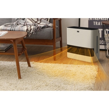 セラミックファンヒーター(加湿機能付) エスコ