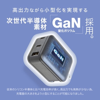 USB急速充電器  PD/QC両対応  最大出力65W 京ハヤ