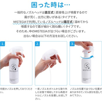 MISTEGIA スプレーボトルタイプ OZAWA